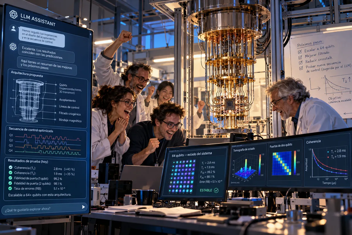 Triunfo en el laboratorio cuántico